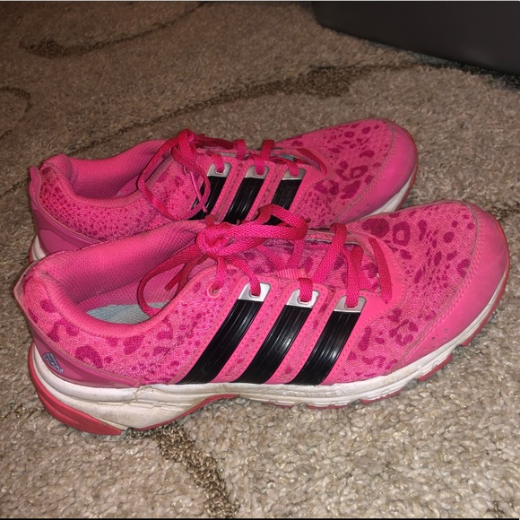 pink adidas tennis shoes womens